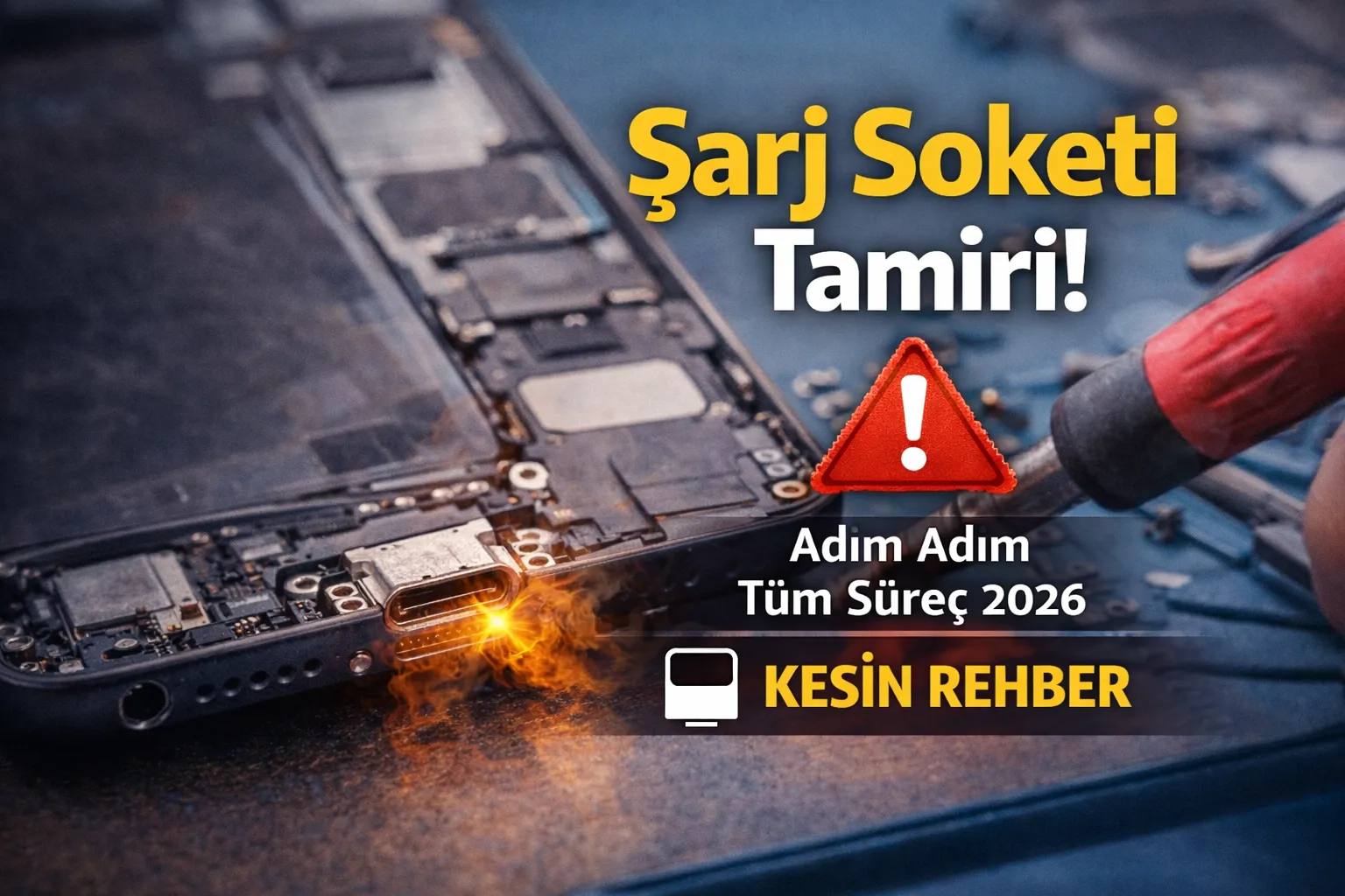 Şarj Soketi Tamiri - Erdineks Teknik Servis