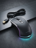 Simetrik Tasarım Sağ ve Sol El Uyumlu RGB Gaming Mouse - Ayarlanabilir DPI Tuşlu Kablolu Oyuncu Faresi