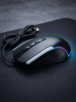 Simetrik Tasarım Sağ ve Sol El Uyumlu RGB Gaming Mouse - Ayarlanabilir DPI Tuşlu Kablolu Oyuncu Faresi - Görsel 2