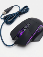 8 Tuşlu RGB Gaming Oyuncu Mouse Ayarlanabilir DPI Örgülü Kablolu E-Spor Faresi - Görsel 4